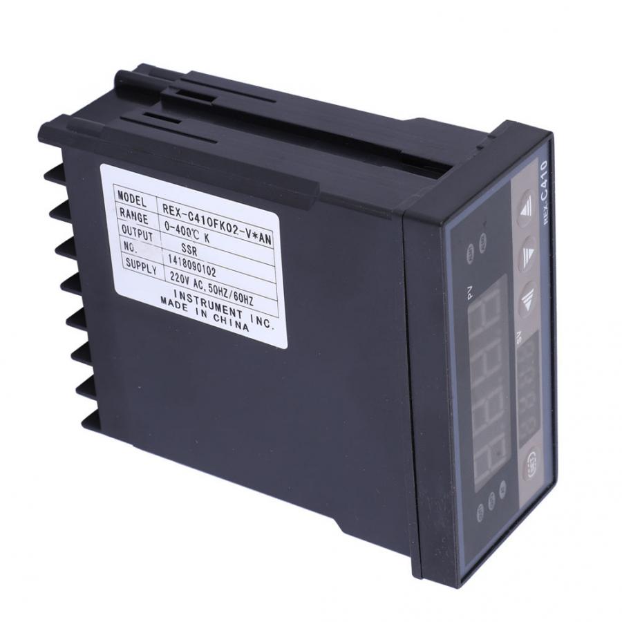 AC220V Temperature Controller Adjustable SSR/Relay Control Output Digital Temperature Controller Thermostat Tester