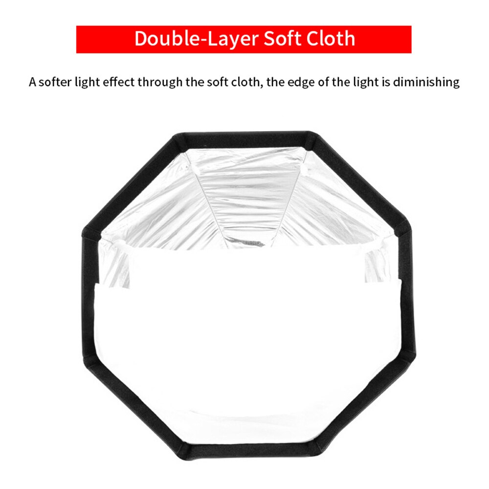 TRIOPO KS65CM KX65CM Octagon Umbrella Softbox Soft box for Godox AD200 V1 yongnuo Flash Light photography studio accessories
