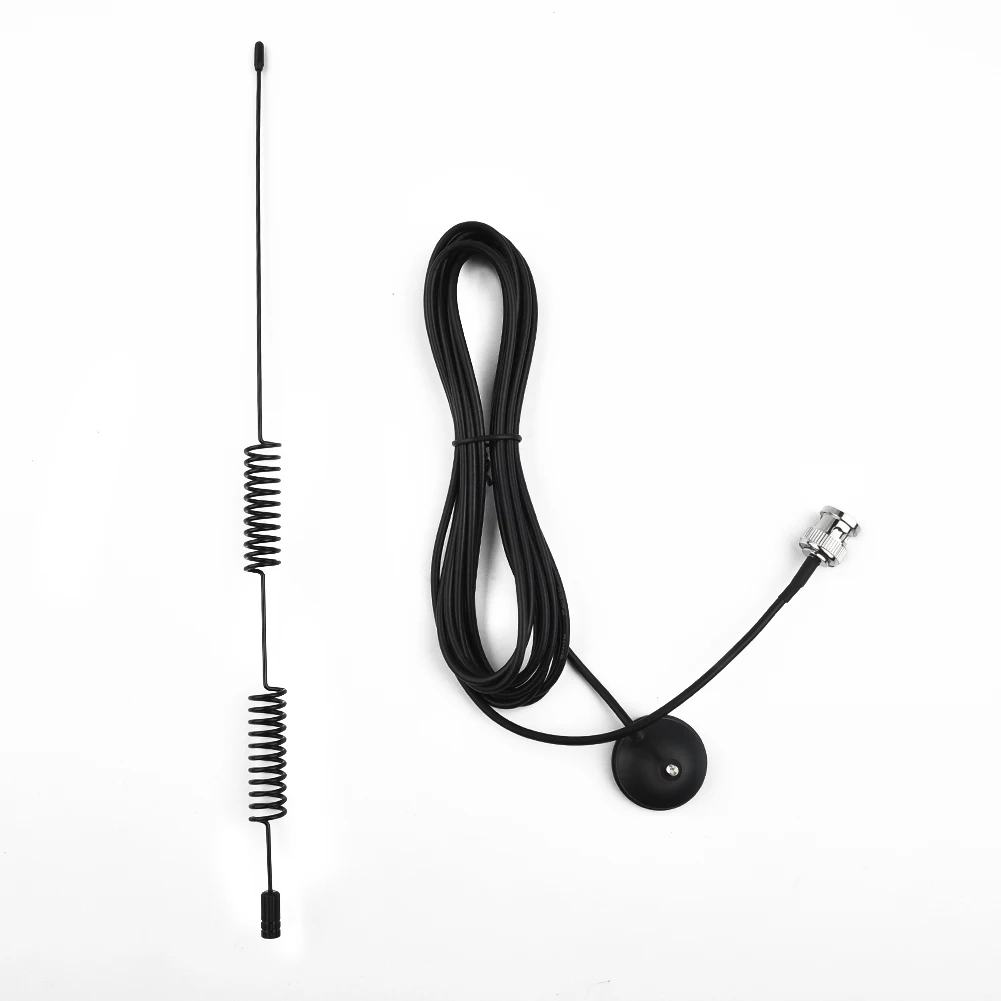 VHF UHF Ham Radio Antenna Amateur Radio Mobile Radio Scanner Antenna BNC 25MHz -1200MHz Base Mounting Car Antenna