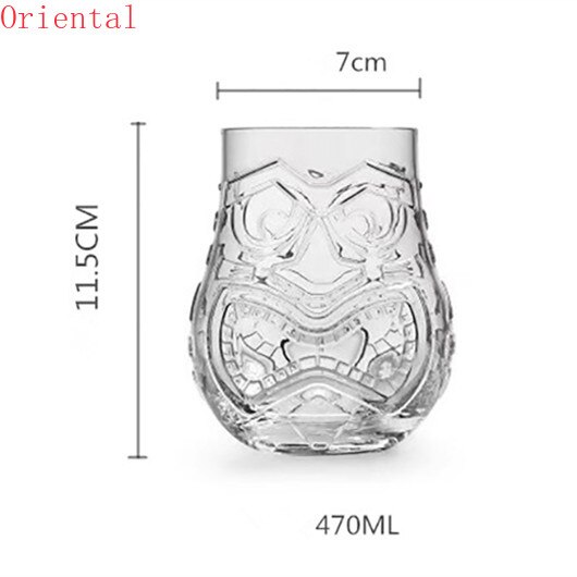 470Ml Hawaii Tiki Mokken Cocktail Beker Bier Mok Wijn Mok Glas Pasen Islander Tiki Mok Bar Tool
