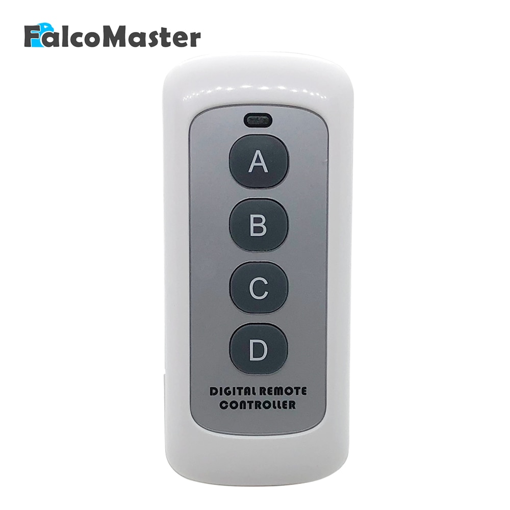 433 MHz 4 Key Button EV1527 Code Afstandsbediening Schakelaar RF Zender Wireless Key voor Smart Home Garagedeur Opene