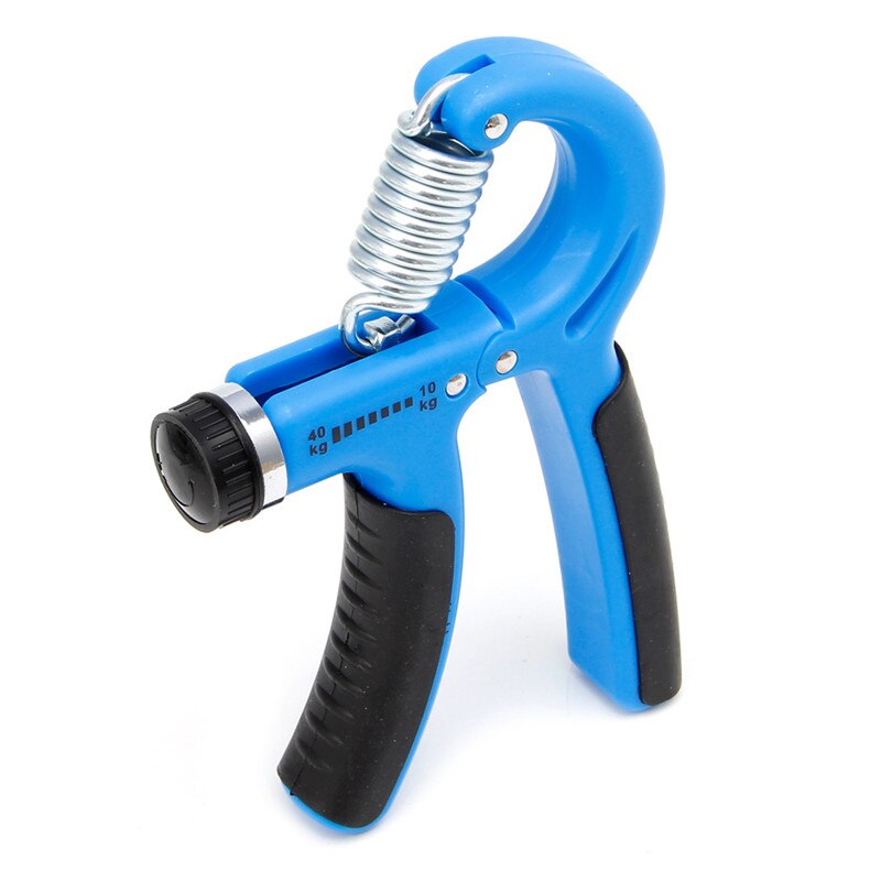 Adjustable Hand Grip Fitness Pinch Meter Portable Hand Expander Gripper Tool: Blue