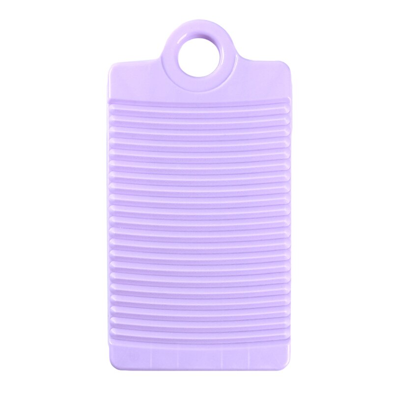 Mini lavadero portátil grueso antideslizante, accesorios para colada, Tabla de lavar, herramientas de limpieza de ropa de plástico, 1 Uds.: purple