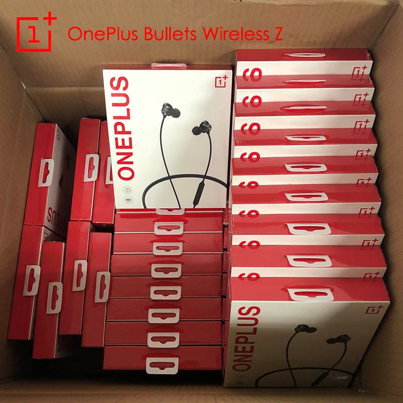 Newest OnePlus Bullets 2/Z Wireless Bluetooth Earphones Headset one plus handphones For oneplus 1+ 6 6T 7 7Pro 7T Pro 8 8pro