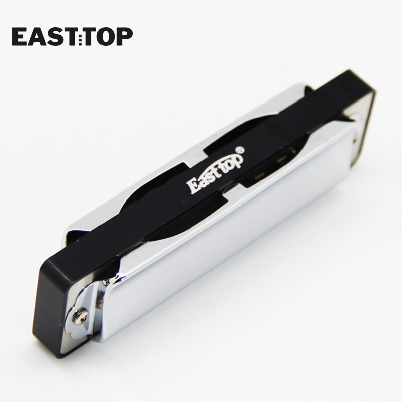 EASTTOP T004 10 hole advanced metal blues harmonica