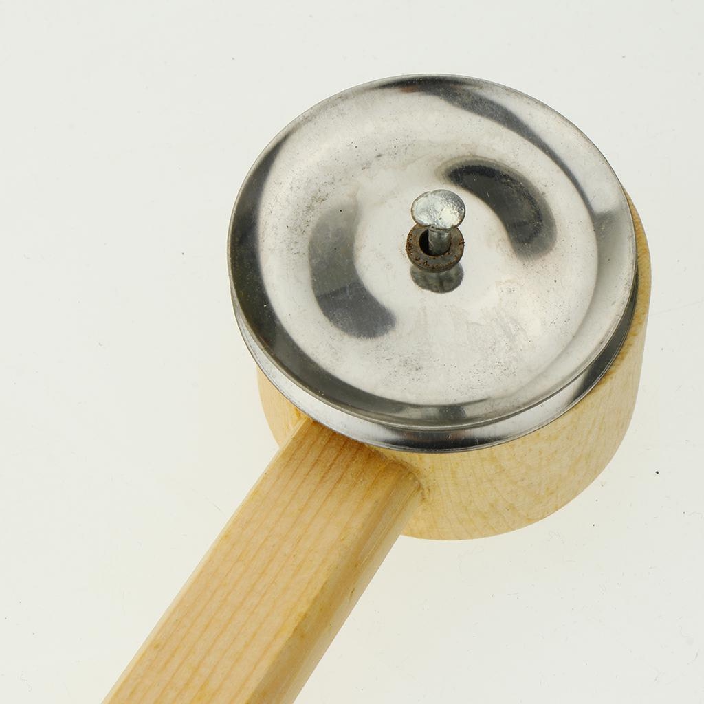 Wooden Shaker Musical Party Favor Baby Shaker Hammer Toy for Baby Preschool Education