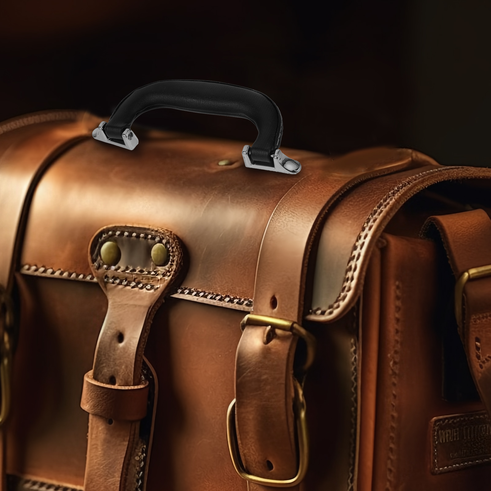 Poignée d'emballage de valises à outils, remplacement de bagages, poignée de boîte, 2 pièces