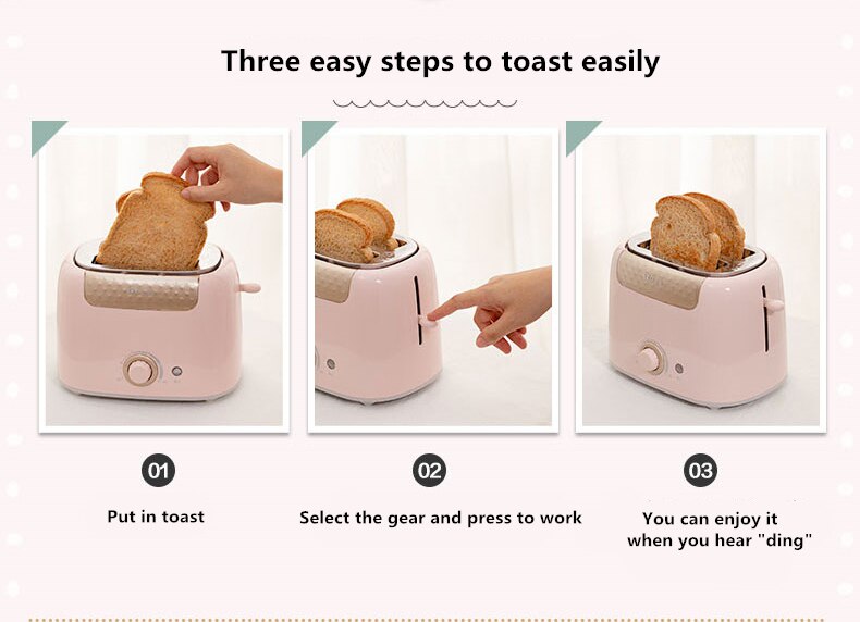 Toaster, household multi-function fully automatic small toaster, lazy breakfast machine