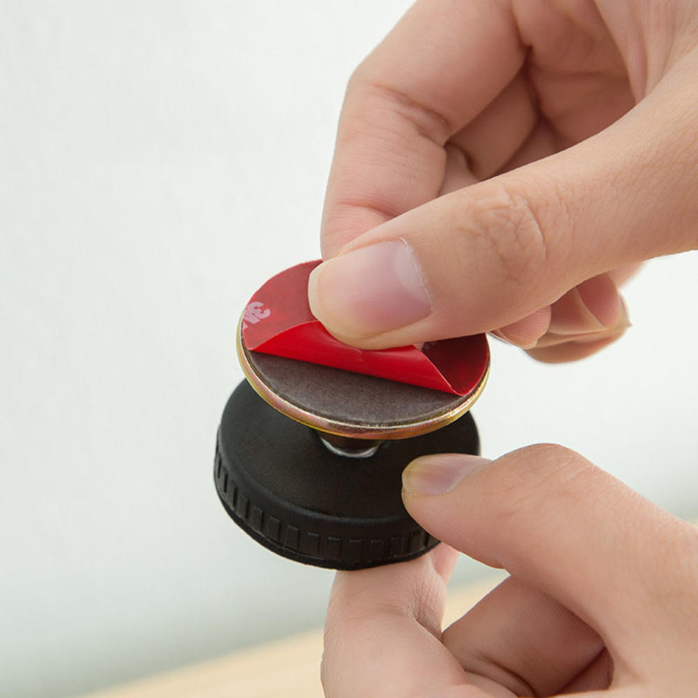 Justerbart møbel fast beslag rustfrit stål legeret væg seng stabilisator selvklæbende dørprop anti-ryste hardware