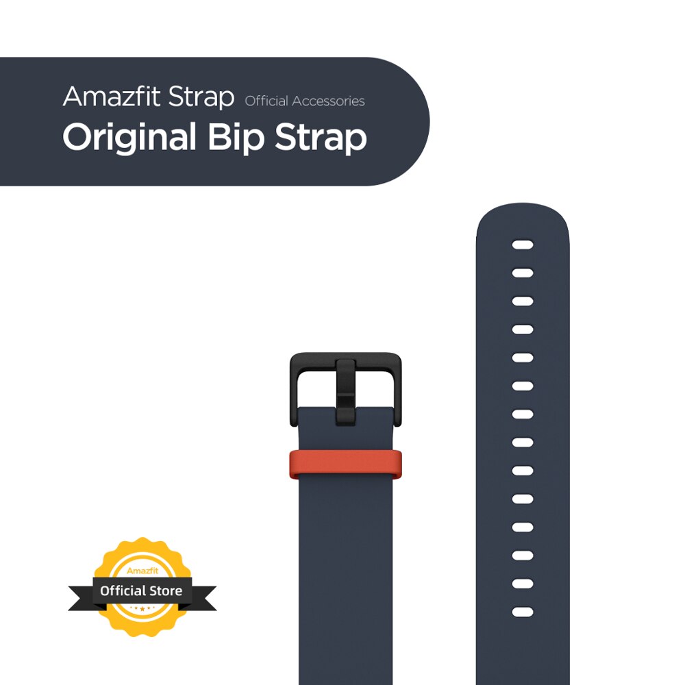 Bracelet Bip Amazfit Original pour montre intelligente Amazfit sans boîte pour montre intelligente Bip Amazfit: Orange