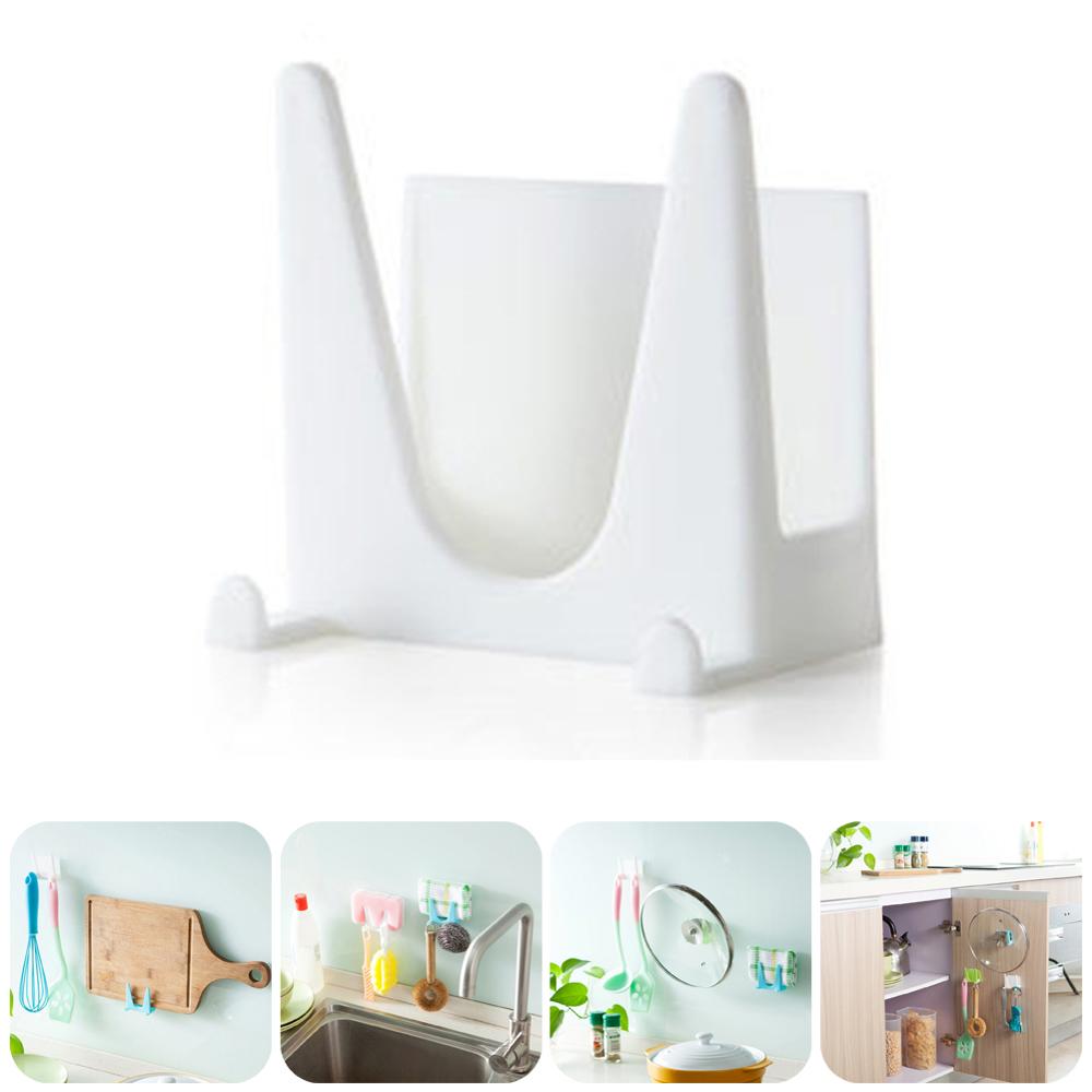Pot Lid Rack Plastic Pan Pot Cover Drain Rack Stor... – Vicedeal