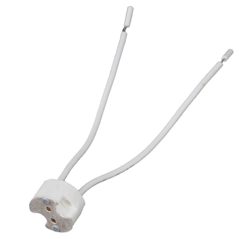 wire socket for MR16 MR11 G4 GU5.3 led lights bulb ceramic socket led lamp holder