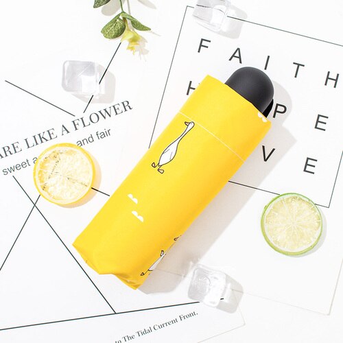 Cartoon Women's Umbrella Anti UV Black Coating Sun Female Beach Umbrellas Automatic Sombrilla Umbrellas For Children E7: Automatic
