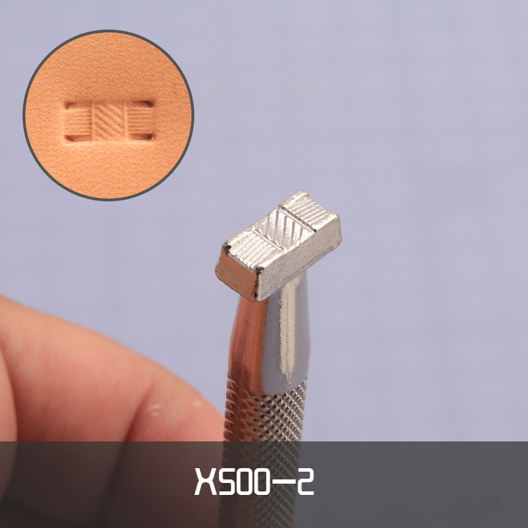 Leather Working Saddle Making Tools Carving Leather Craft Stamps 1pcs Stamping Embossing Mold: X500-2