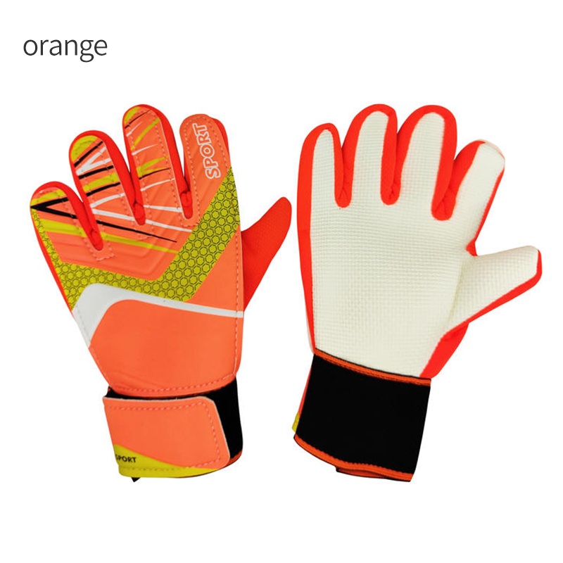 Fotballkeeperhansker håndleddsstropp lateks fingerbeskyttelse barn voksen fotballhansker: Grå / Xl