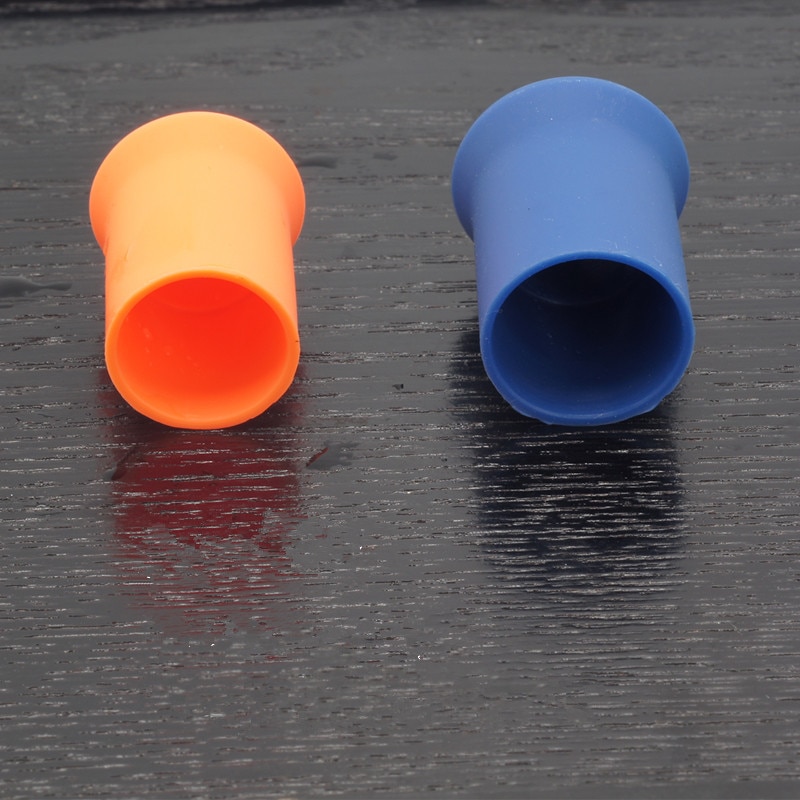 1 Paar Hengel Bescherming Siliconen Case Ademende Inpluggen Vaste Ring Praktische Visgerei Accessoires