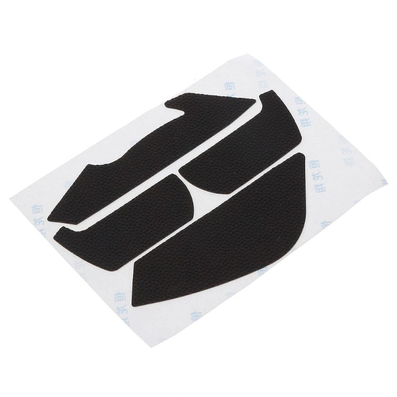 Cinta antideslizante negra para ratón, pegatinas laterales para patines, almohadillas resistentes al sudor para ZOWIE GEAR S2 Mouse C26, 1 Juego