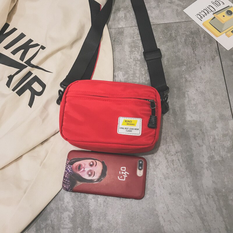 Mini bolso de lona para mujer, paño pequeño bolsos de hombro tipo bandolera, monedero para teléfono,