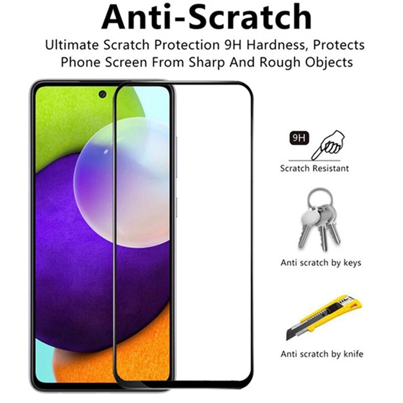2in1 Screen Protector Für Samsung Galaxy A52 5G Kamera Objektiv Gehärtetem Glas für samsung a52 5G EINE 52 a72 5g EINE 72 Schutz Glas