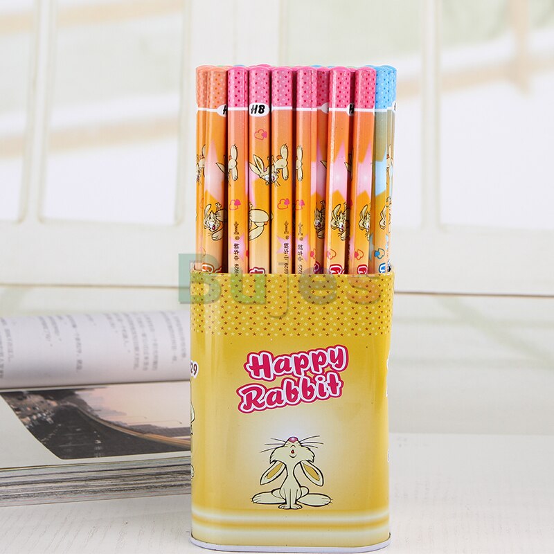 Chunghwa Sztuka zestaw kredek ołówek HB w żelaznej beczce 80 sztuk ołówki dla dzieci i uczniów Skech ołówek dostaw sztuki: Default Title
