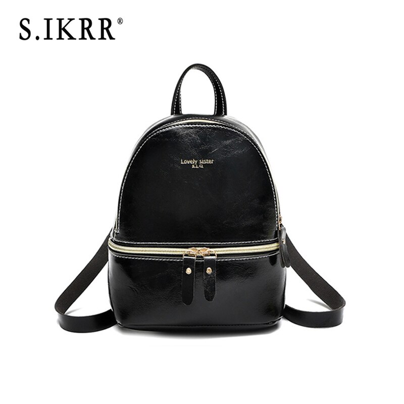 S.IKRR Neue Frauen Rucksack Mini Weichen berühren Multi-Funktion Kleine Rucksack Weibliche Damen Schulter Tasche Mädchen Handtasche