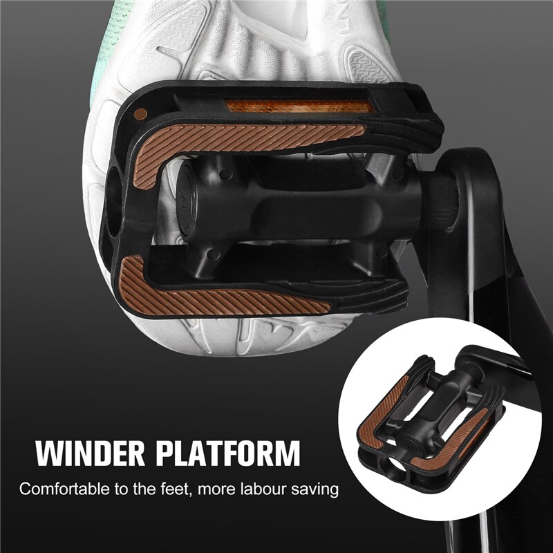 WEST BIKING Mountain Bike Bicycle Pedals MTB Road Cycling Ultralight Wide Flat With Anti-slip Pad Bike Part Pedals