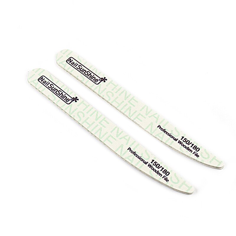 8 Stks/partij Professionele Nagelvijlen 100/120/150/180/240 Nagels Bestand Dubbele Kanten Schuren Buffing Block Tips Nail Gereedschap: 150-180