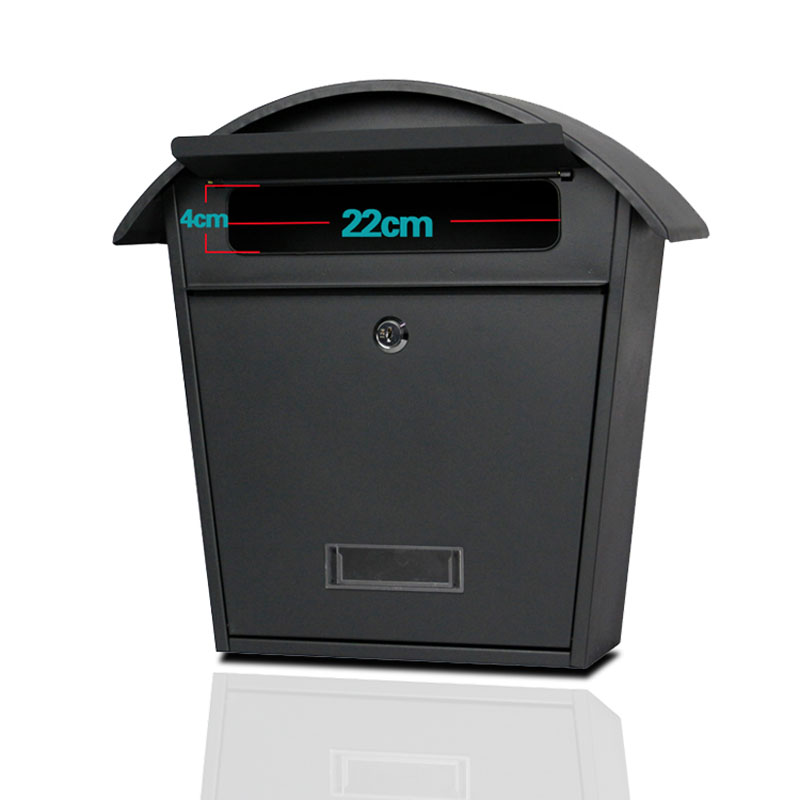 Rainproof house model villa metal mailbox stainless steel suggestion box community mailbox