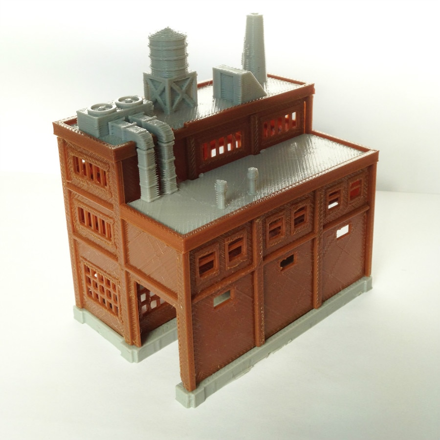 Train Railway Model Scene N Ratio 1:160 Large-scale Factory For Backup Channel