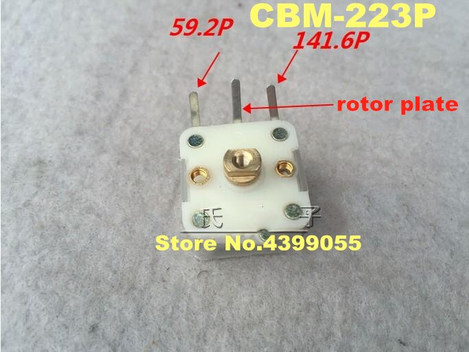 (10 Stck) (20 Stck) CBM 223 P CBM-223P 223 P Radio Dual Variable Kondensator Radio Tuner abstimmbar Kondensator