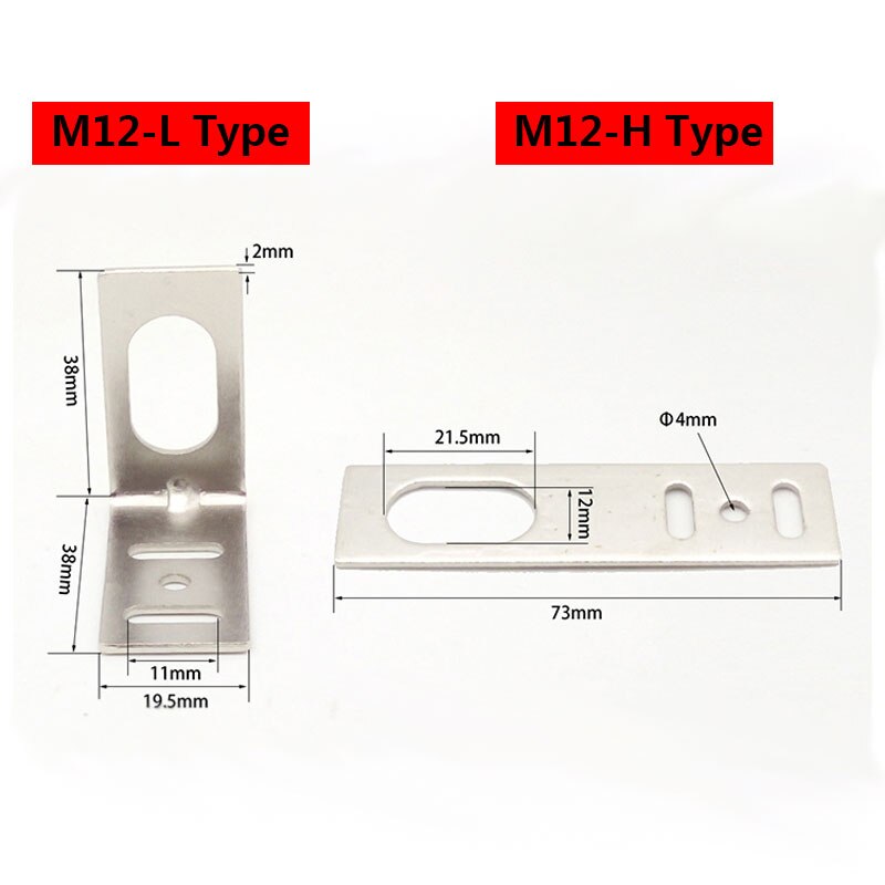 Approach Sensor bracket proximity sensor switch holder photoelectric sensor switch fix support M8L/H M12L/H M18L/H M30L/H