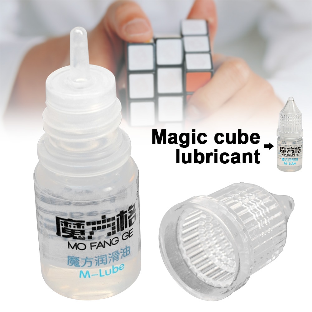 3ml Transparent DIY Portable Improve Speed Accessories Silicone Oil Magic Cube Lubricant Prevent Rust Maintain Smooth Toy Lube