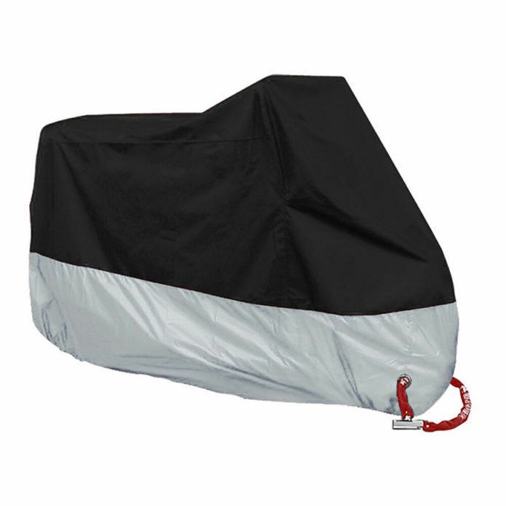 Motorfietshoes doek moto scooter hoes beschermer waterdicht stofdicht voor winter buitenopslag voor 125cc-150cc motorfietsen: Default Title