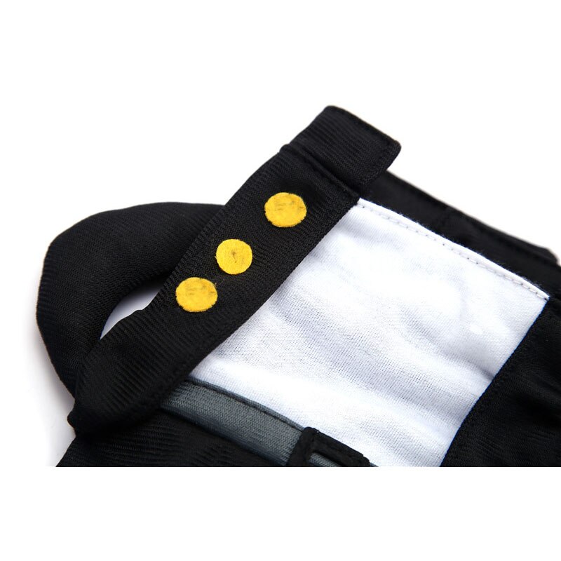 Black Dogs Costumes Schoolboy Cosplay Suit Funny Party Apparel for Dogs Pets Clothes disfraz perro S-XL Support