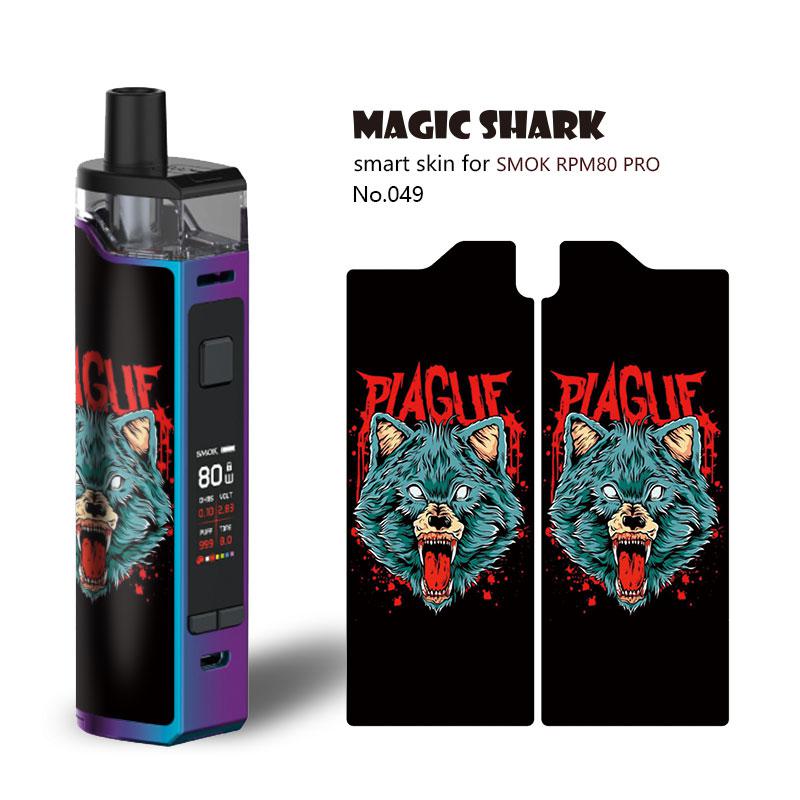 Magic Shark Vendetta Messi Dragon Ball Skull Cover Case Sticker Film for RPM 80 Pro RPM80 Pro: 049