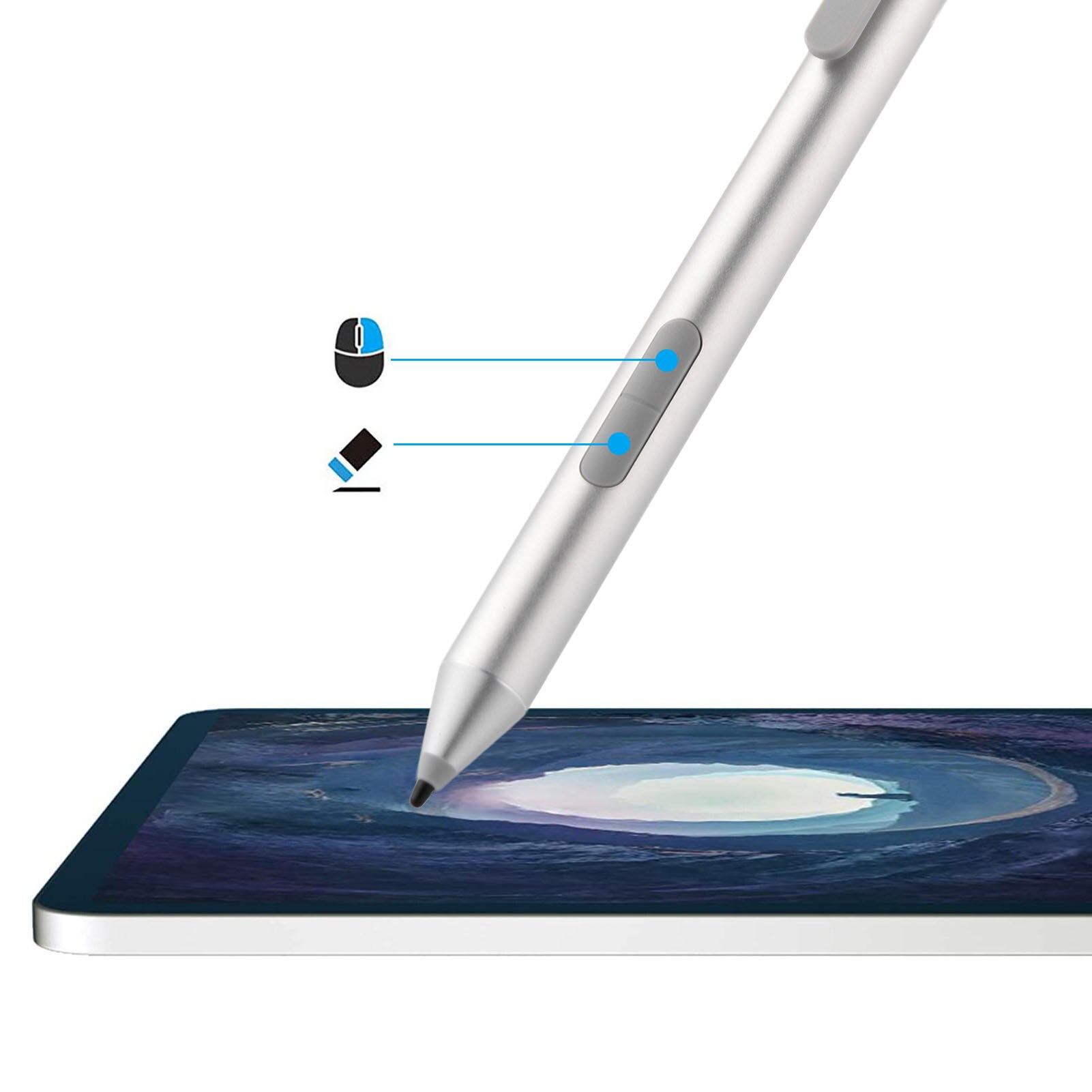 High Precision Stylus Capacity Pen 2048 Pressure Sensitivity For HP Elite X2 1012 G1 G2 240 G6 1020 EliteBook 1040 G4/x360 102