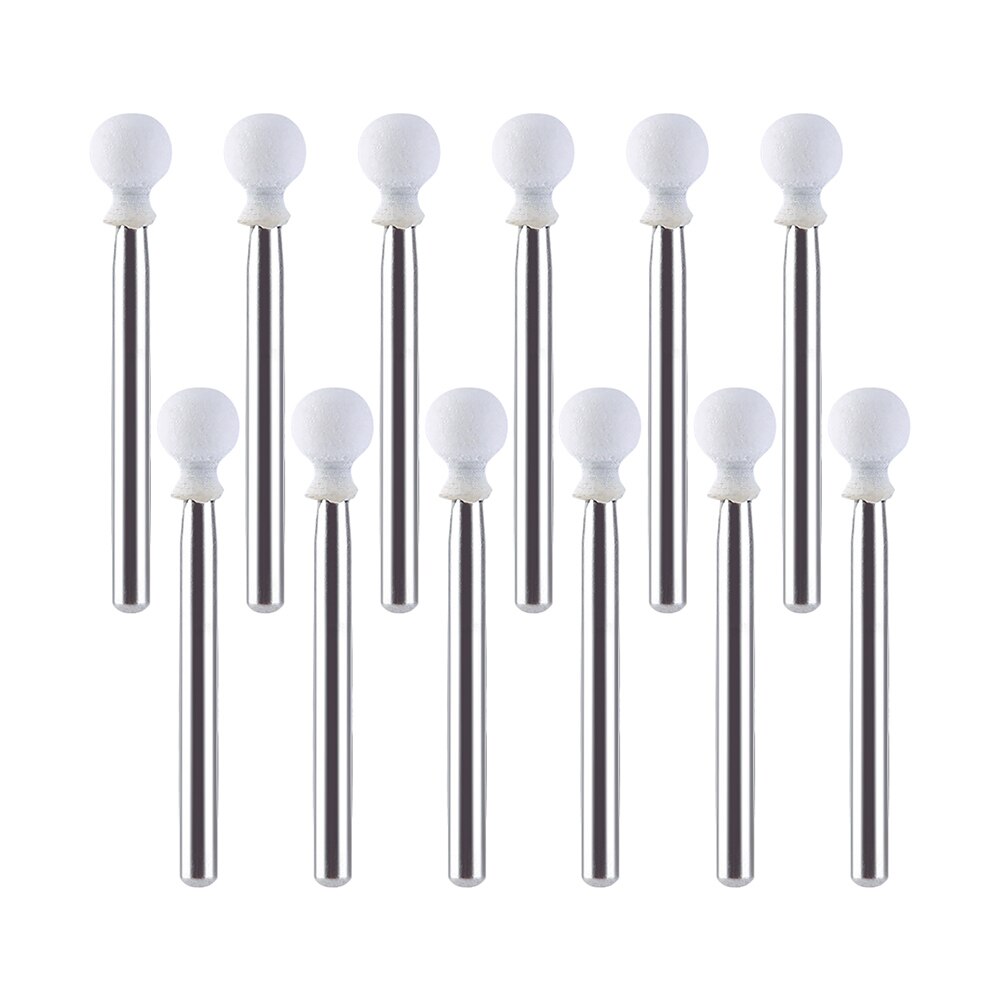 12 Teile/schachtel Zahn Flamme Weiß Stein Polieren FG Bohrer FL2 Abrieb Punkt Bur passen hoch Geschwindigkeit Handstück 1,6mm Zahnarzt werkzeuge: RD1