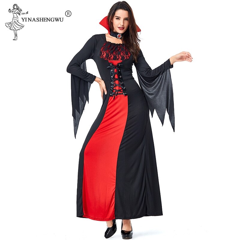 Deluxe Halloween Sexy Adult Women Vampire Costumes Grandado