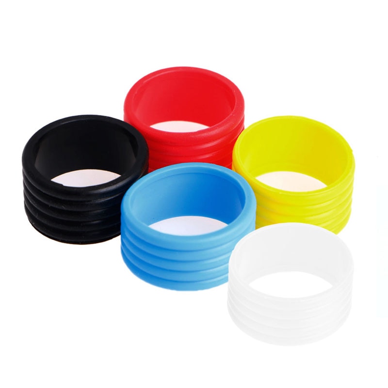 Anello di silicone Nuovo Elastico Racchetta Da tennis Maniglia di Gomma Anello Racchetta Da tennis fascia Overgrip