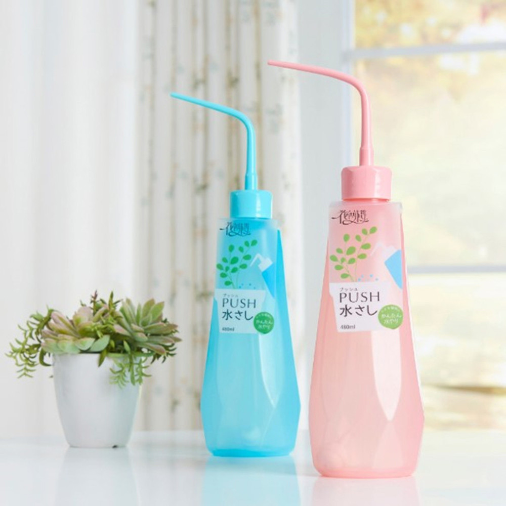 Transparante Bloem Watering Fles voor Tuin Indoor Transparante Squeeze Blikjes