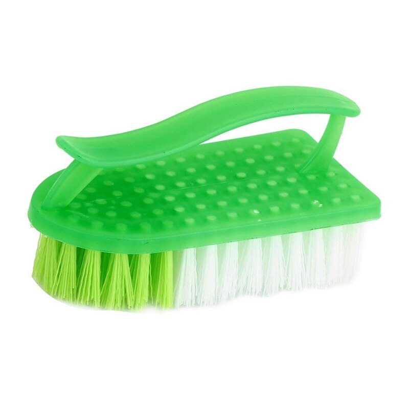 Plastic Clothes Shoes Bristle Scrub Brush Cleaning Tool