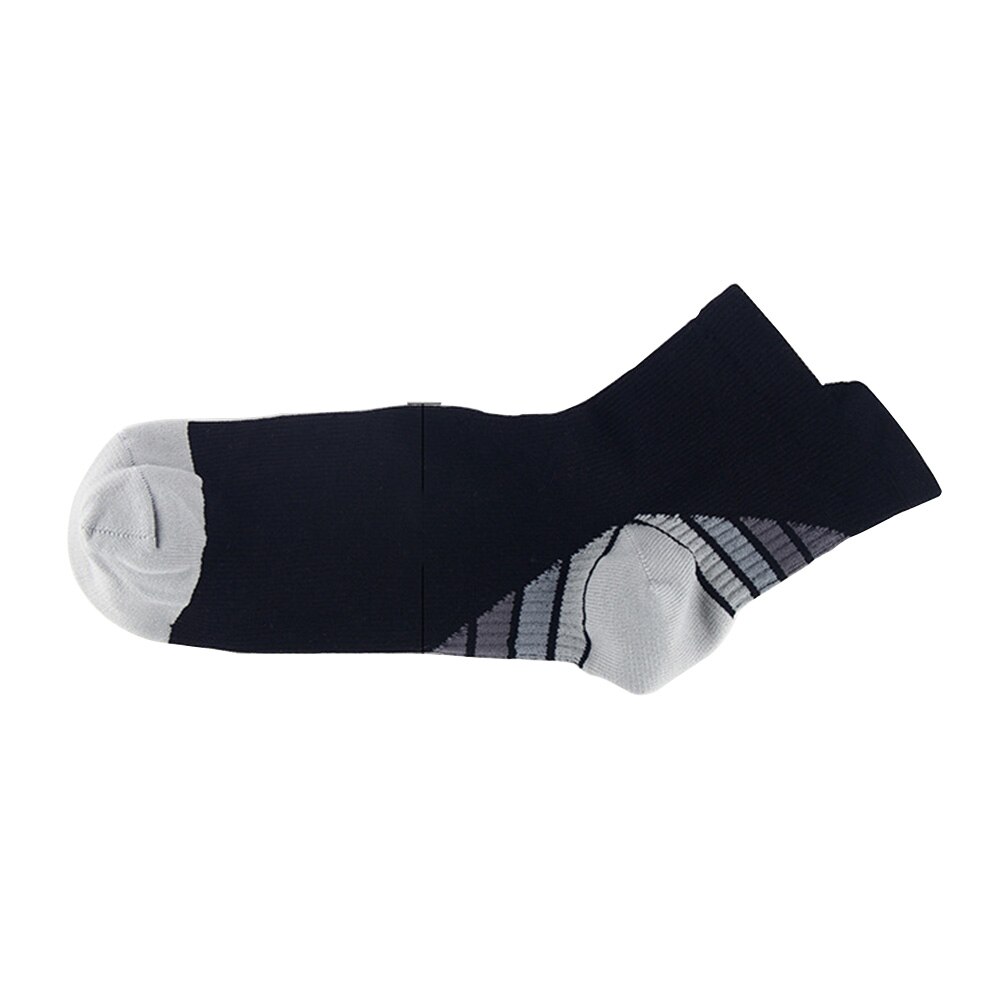 Men Women Relief Pain Compression Sock Ankle Length Fitness Short Anti- Moisture Wicking Daily Cycling Running Sports: Grey L XL