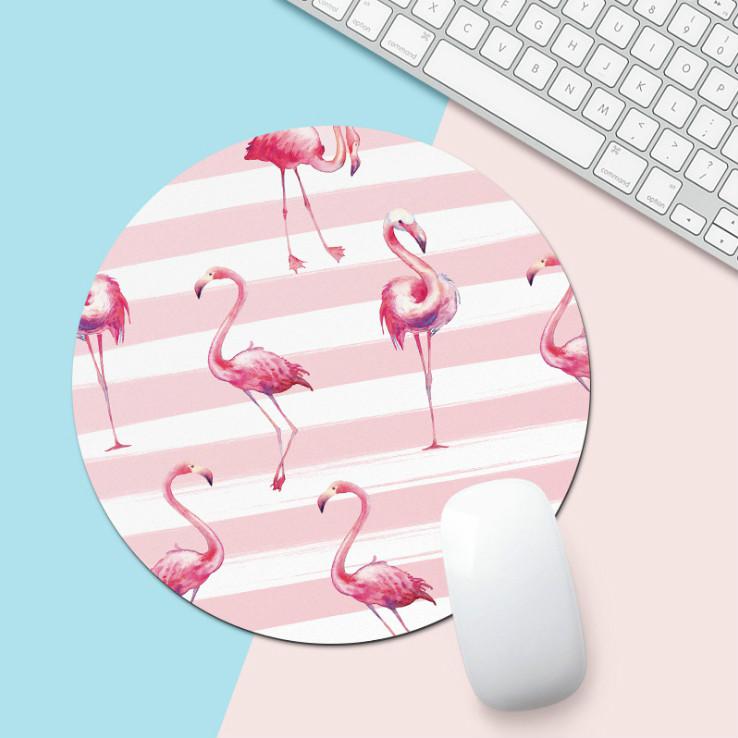 Flamingo Office Desk Mat Office Desk Accessories Set Office Desk Organizer School Supplies Mouse Desk Tools: Flamingo2