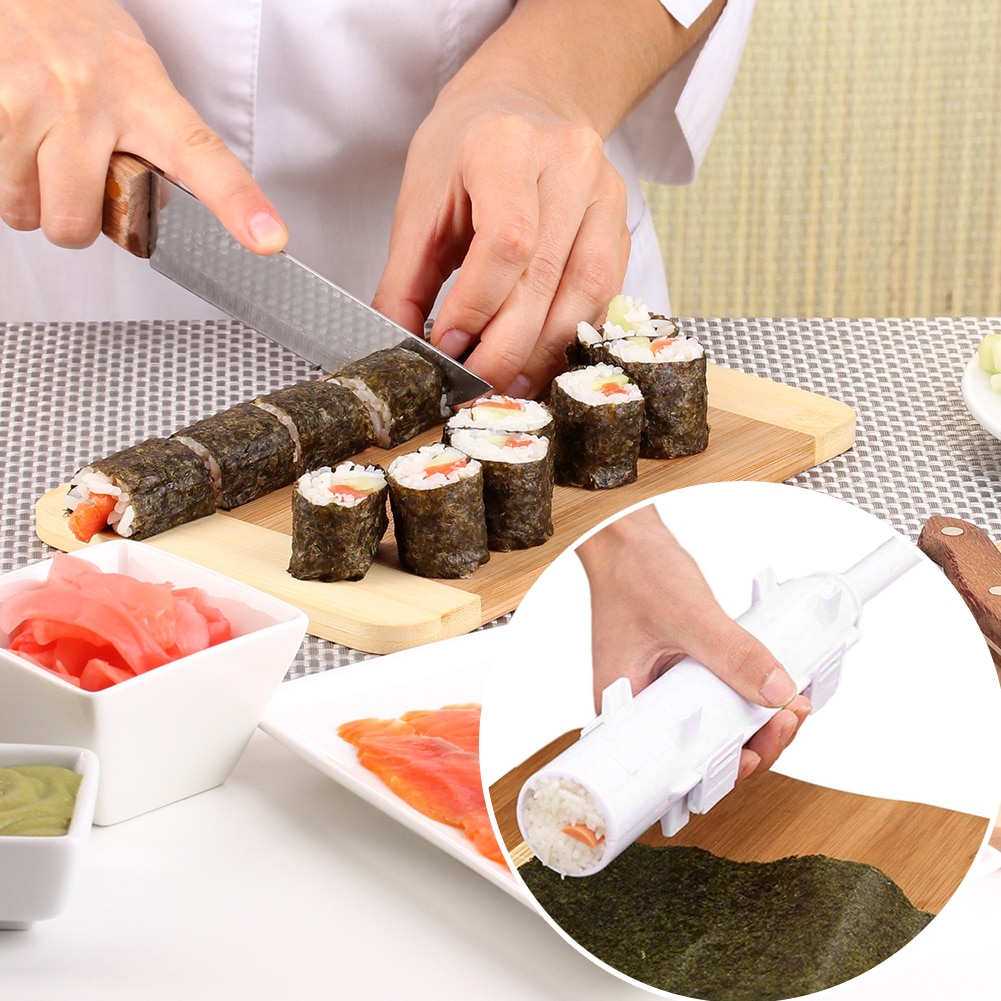 Sushi de arroz molde Sushi Bazooka carne vegetal de la herramienta de DIY hacer Sushi de cocina máquina de Sushi herramienta
