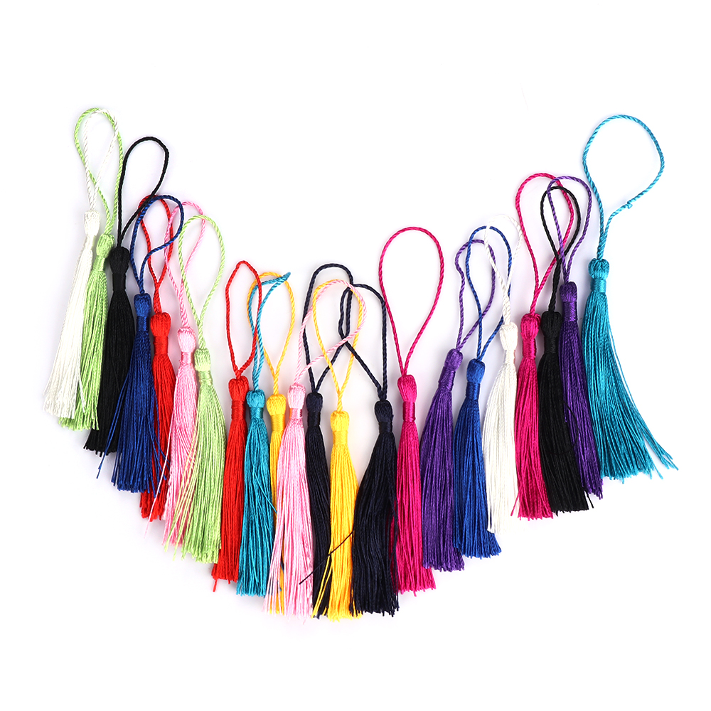 10 stuks polyester 13cm zijden kwastjes franje kwastjes hangende gordijnen voor het naaien van kleding huisdecoratie sieraden doe-het-zelf knutselwerkjes