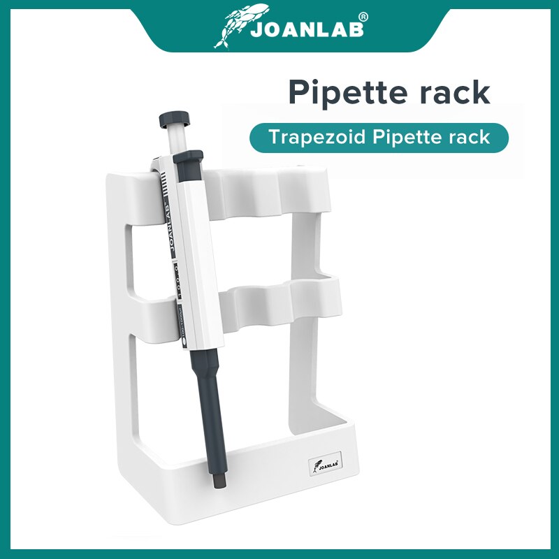 Joanlab officielle butikslaboratorium pipette rack trapez pipetteholder og rund pipetteholder til placering af justerbar pipette