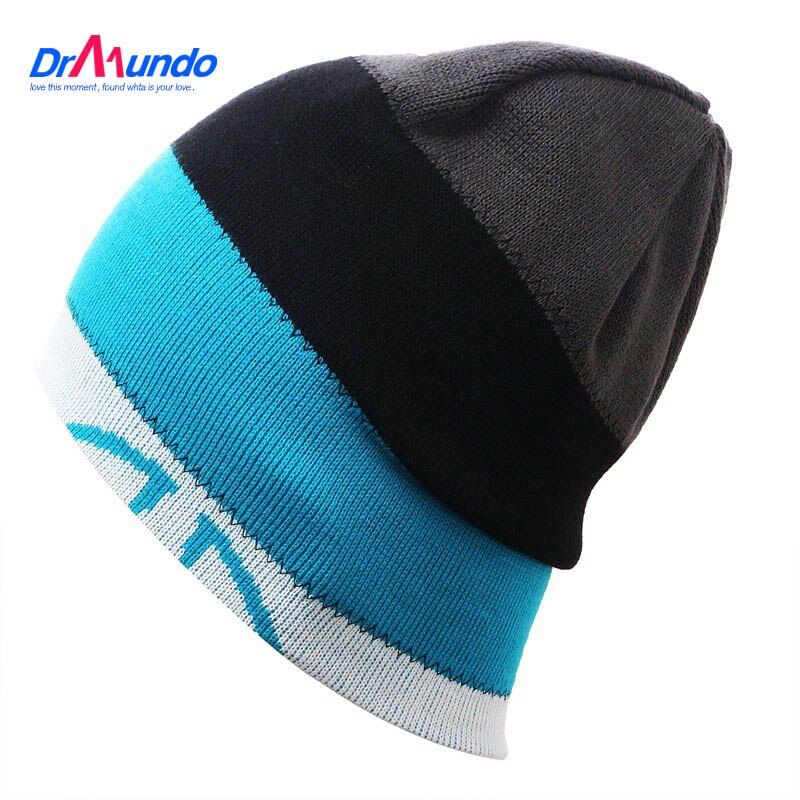 Unisex sombreros de invierno skullies y gorros térmicos al aire libre esquí sombrero de doble cara gorra de esquí toucas de inverno gorros