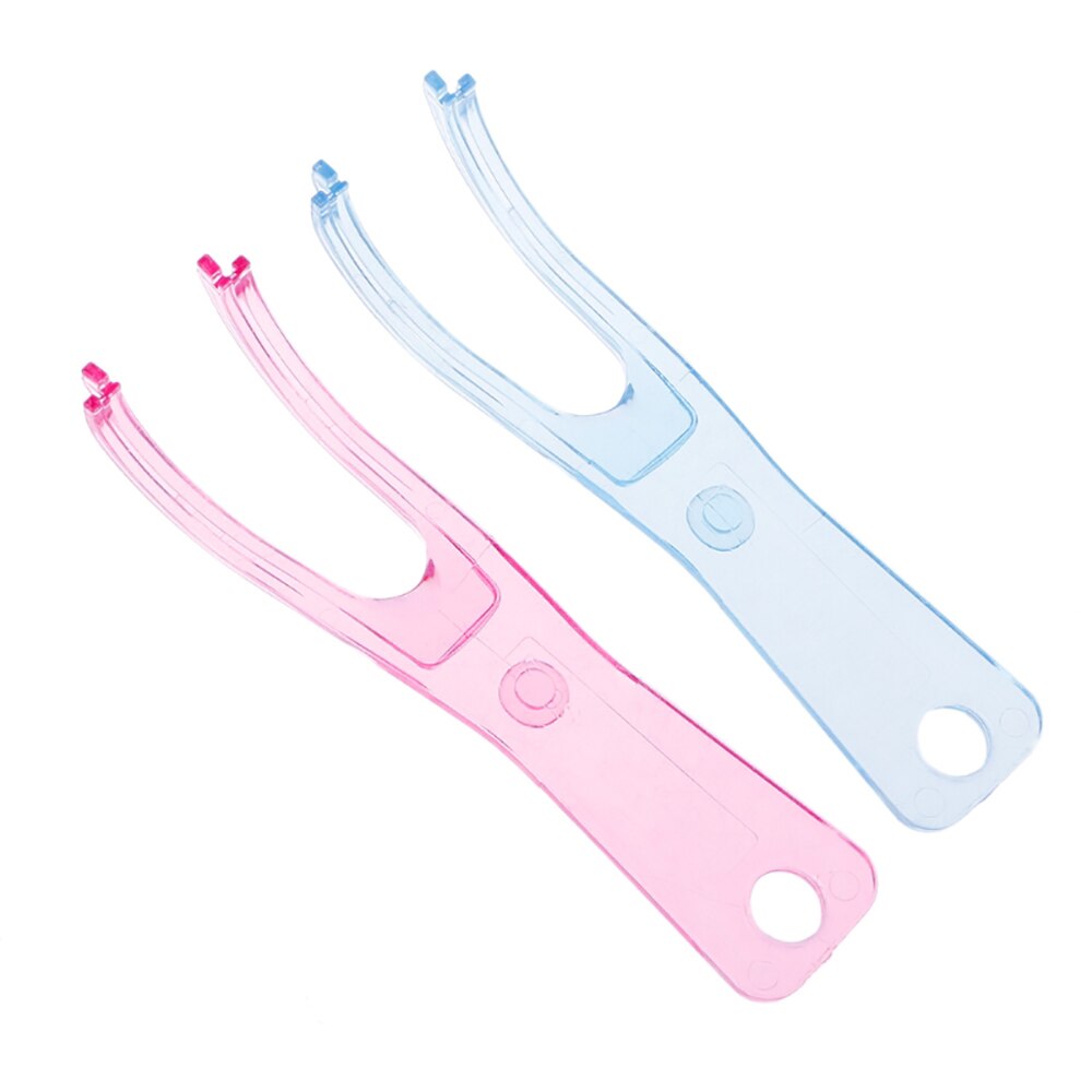 Oral picks tænder pleje tandtråd holder hjælp interdental praktisk holdbar tænder rengøring tilfældig farve