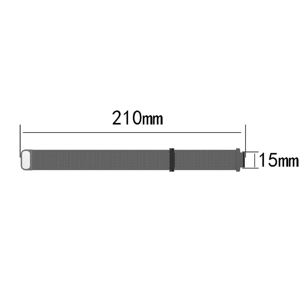 Magneettinen ranneke garmin forerunner 235/220/230/620/630/735xt/ approach  s20 s5 s6 -kellolle, metallinen ranneke, correa-ranneke