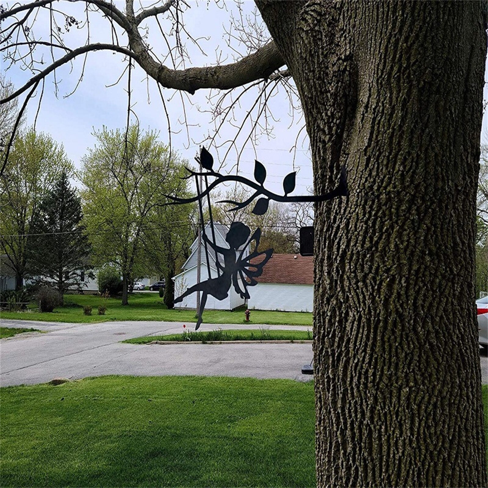 Garden Decoration Sign Art Simulation Eagle Santa Bird Outdoor Metal Garden Branch Home Decoration Garden Statues tuin decoratie